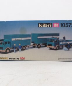 Kibri H0 Bausatz 10572 LKW Modelle einer Brauerei angebastelt in OVP EX7524