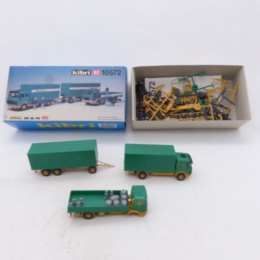 Kibri H0 Bausatz 10572 LKW Modelle einer Brauerei angebastelt in OVP EX7524 – Bild 4