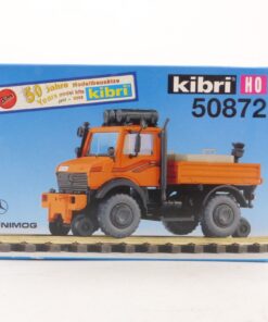 Kibri H0 Bausatz 50872 Unimog als Zweiwegefahrzeug rar in OVP EX5237