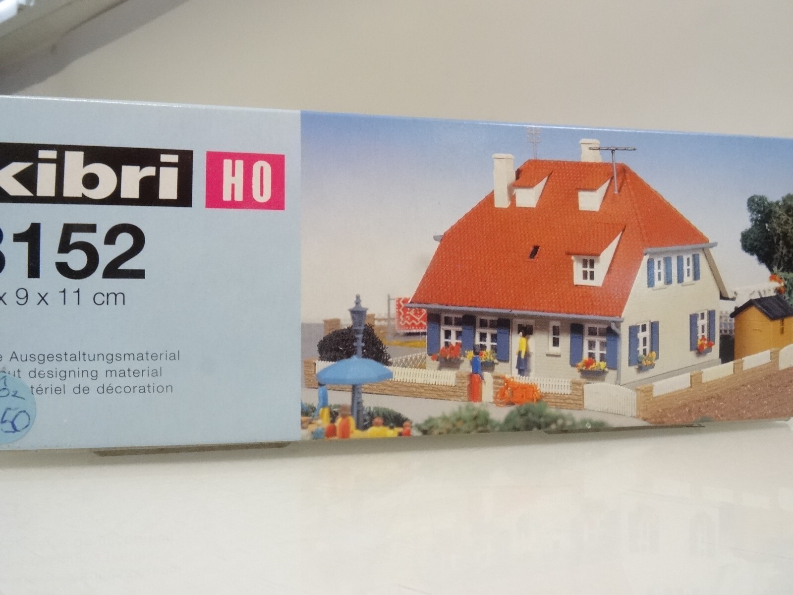 Kibri H0 Bausatz 8152 Bauernhaus Wiesental neuwertig in OVP QR4421 – Bild 3