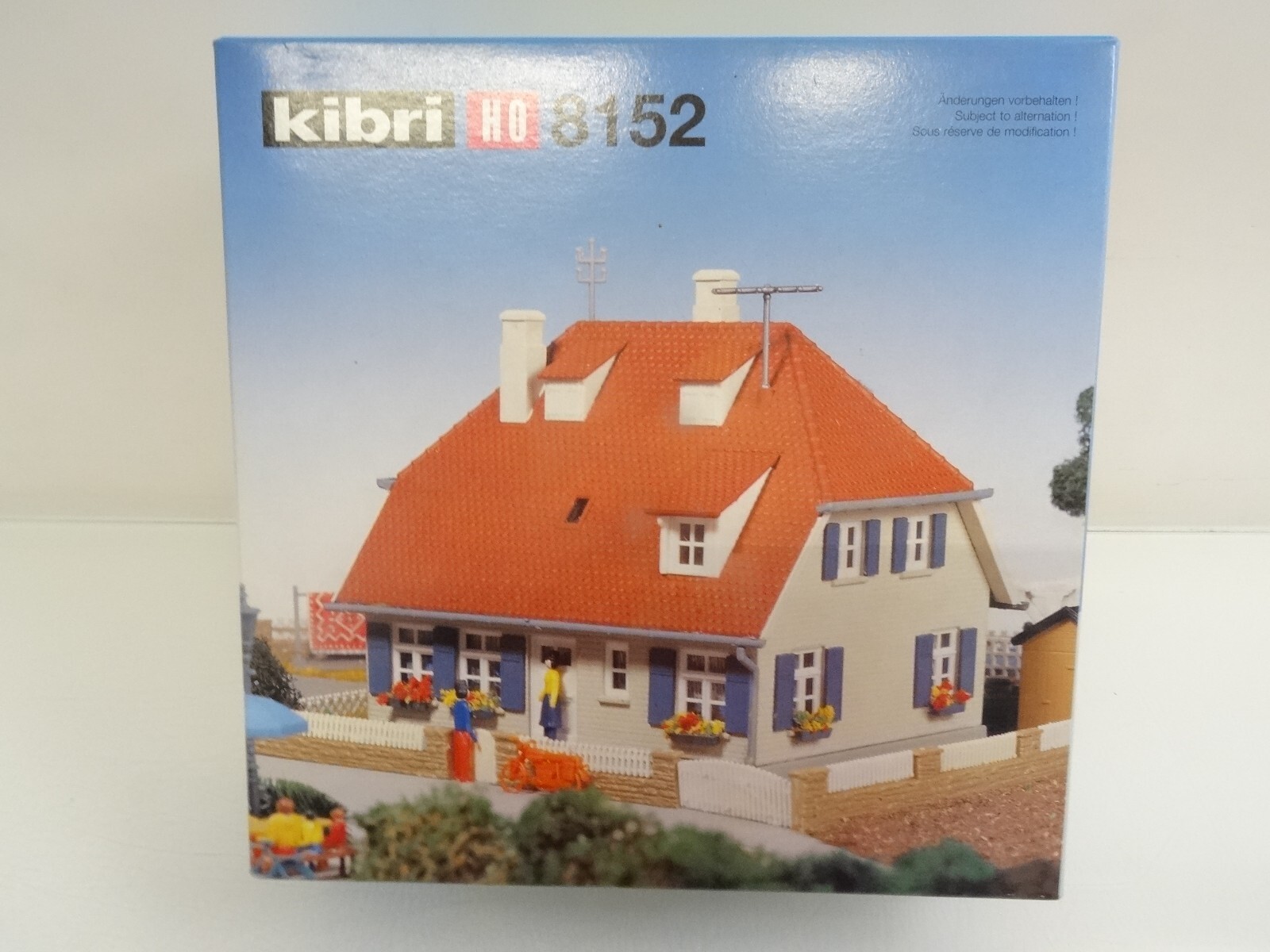 Kibri H0 Bausatz 8152 Bauernhaus Wiesental neuwertig in OVP QR4421