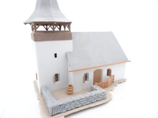 Kibri H0 Gebäude Kirche Dorfkirche ca 13 x 10 cm, siehe Foto RR1281 o. – Bild 3