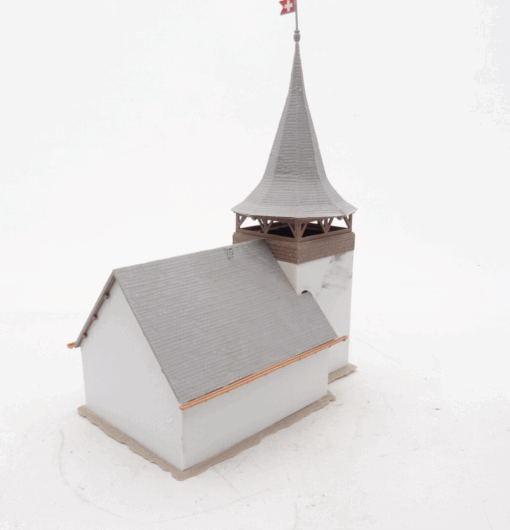 Kibri H0 Gebäude Kirche Dorfkirche ca 13 x 10 cm, siehe Foto RR1281 o. – Bild 5