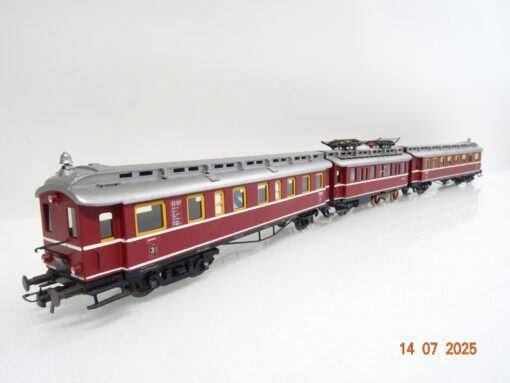 Kleinserie H0 Triebwagenzug 3tlg. ET 87 der DB Metallmodell JL1460 o. – Bild 4