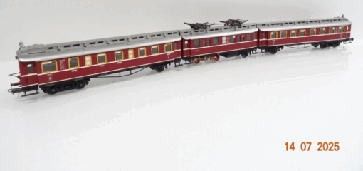 Kleinserie H0 Triebwagenzug 3tlg. ET 87 der DB Metallmodell JL1460 o.