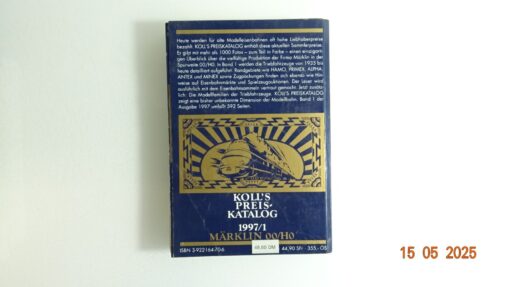 Koll`s Preis Katalog Liebhaber Preise f. Triebfahrz. Märklin 00/H0 CK8195 o. – Bild 3