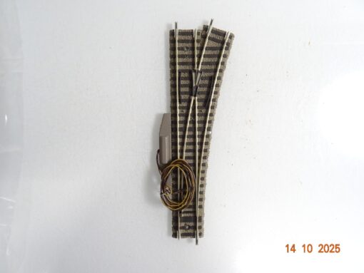 Konvolut Fleischmann H0 6140 Weiche rechts mit Antrieb siehe Foto PK1475 o.