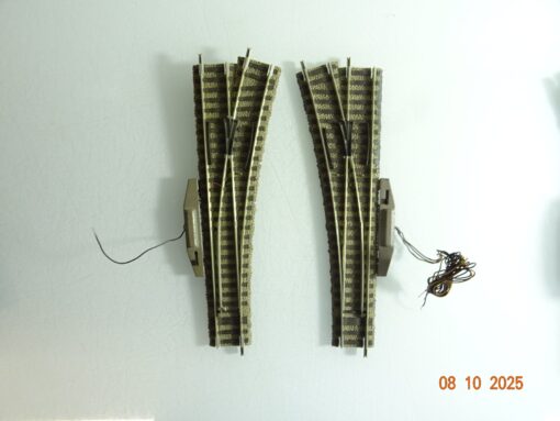 Konvolut Fleischmann H0 6140 Weichenpaar mit Antrieb 2 St. siehe Foto PK1347 o.