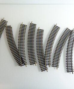 Konvolut Fleischmann H0 gebogenes Gleise 8 Stück siehe Foto PK1876 o.