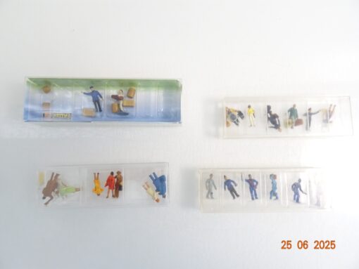Konvolut H0 Figuren Reisende, Bahnarbeiter siehe Foto CK9022 o.