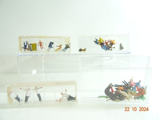 Konvolut H0 Figuren-Sets 4 Stück siehe Fotos in OVP CK3505