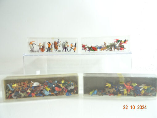 Konvolut H0 Figuren-Sets 4 Stück siehe Fotos in OVP CK3509