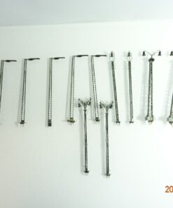 Konvolut H0 Gittermastlampen 13 Stück siehe Foto CK6853 o.