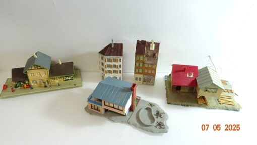 Konvolut H0 Häuser  5.tlg. aus Anlagenrückbau siehe Foto CK8038 o.