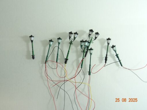 Konvolut H0 Lampen 9 Stück siehe Foto PK807 o.