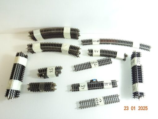 Konvolut Märklin H0 K Gleis ca. 65Stück siehe Foto CK5520 o.