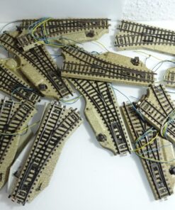 Konvolut Märklin H0 M-Gleis Weichen 13Stück  siehe Foto CK8183 o.