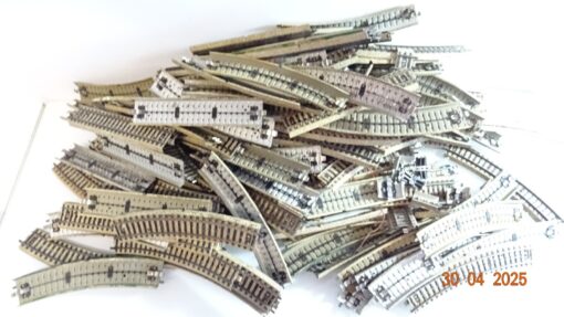 Konvolut Märklin H0 M-Gleis aus Anlagenrückbau ca.150tlg. siehe Foto CK7911 o.