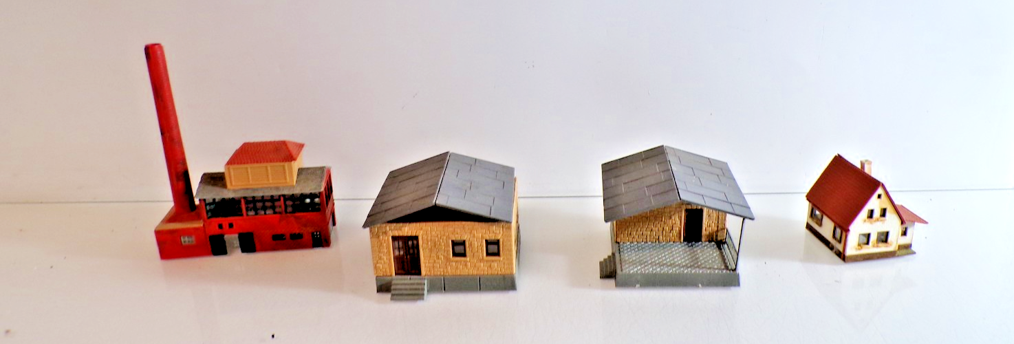 Konvolut N Gebäude 4 tlg. siehe Foto PK2728 o.