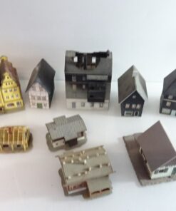 Konvolut N Gebäude und Häuser 12 Stück siehe Foto CK9144 o.