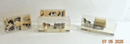 Konvolut Preiser H0 Figuren u. Tiere siehe Foto in OVP CK8032