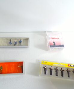 Konvolut Spur H0 Figuren Bahnarbeiter, Polizei siehe Foto PK2505