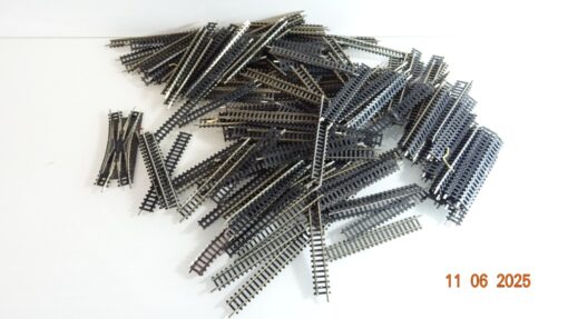 Konvolut Trix Spur N Gleis ca. 170tlg. siehe Foto CK8770 o. – Bild 3