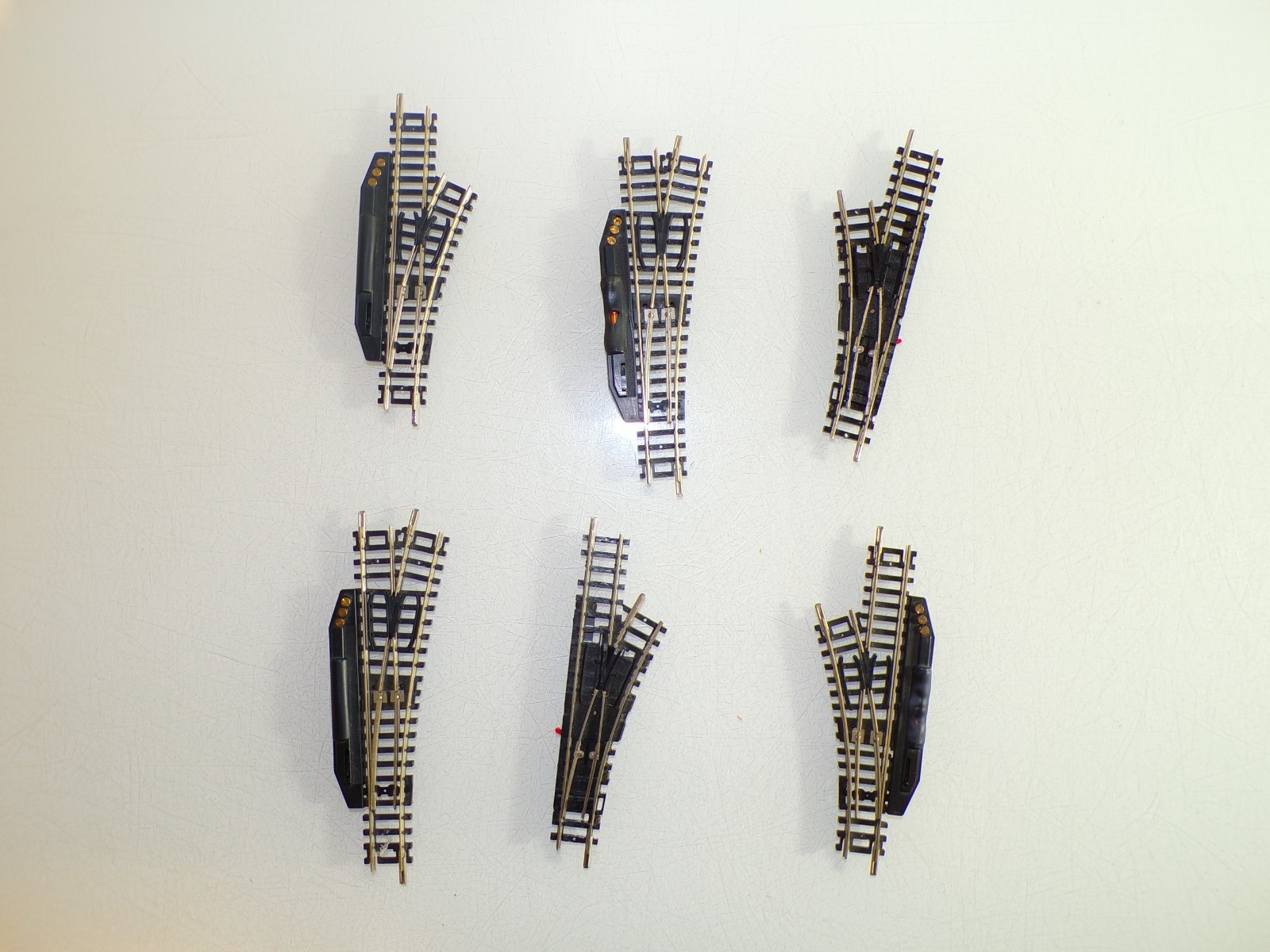 Konvolut Trix Spur N Weichen 6 Stück siehe Foto PK2243 o.