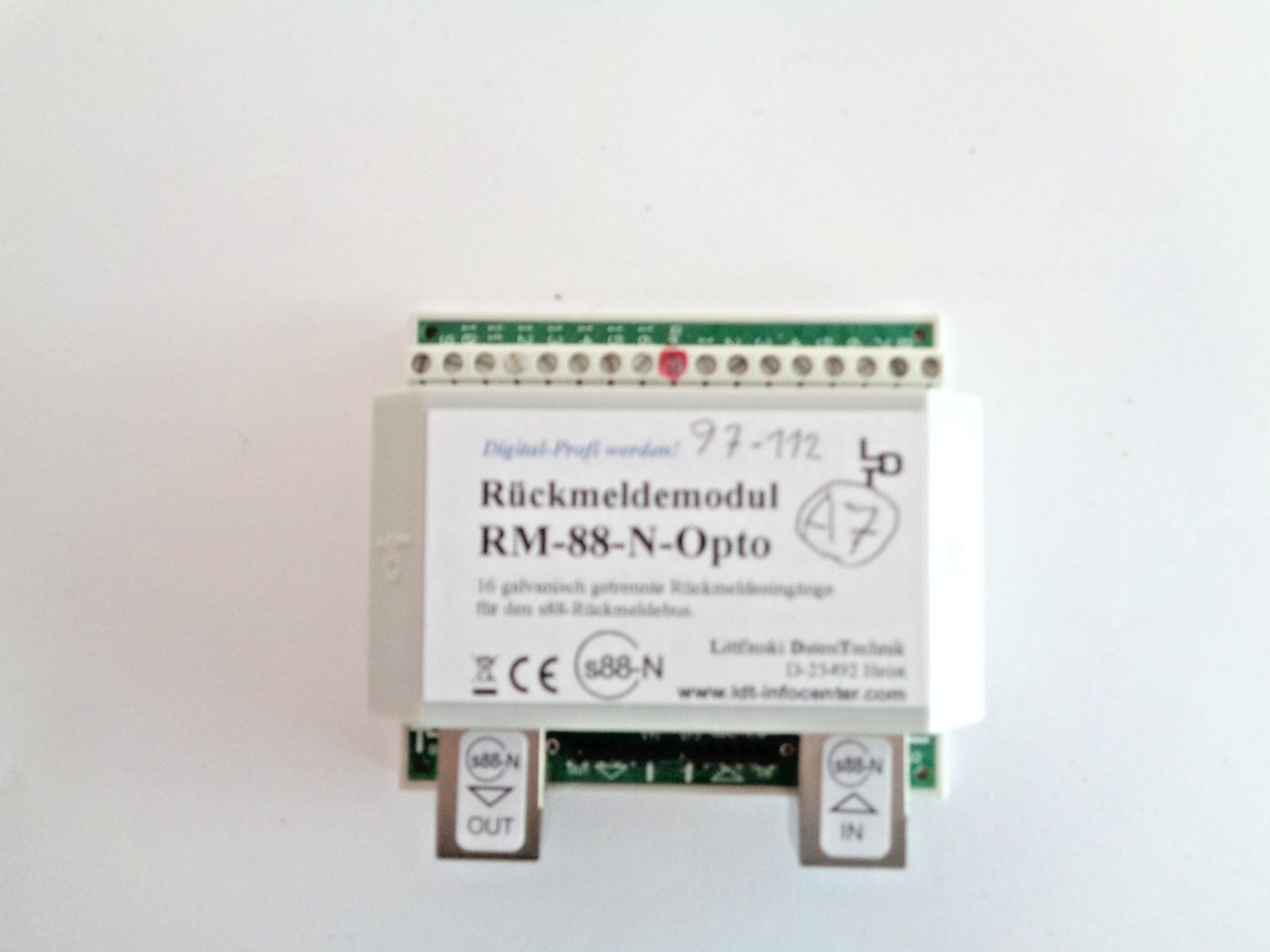 LDT Rückmeldemodul RM 88 N Opto siehe Foto PK2849 o.