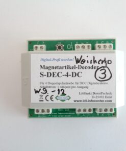 LDT S-DEC-4-DC Schaltdecoder mit Gehäuse siehe Foto PK2844 o.
