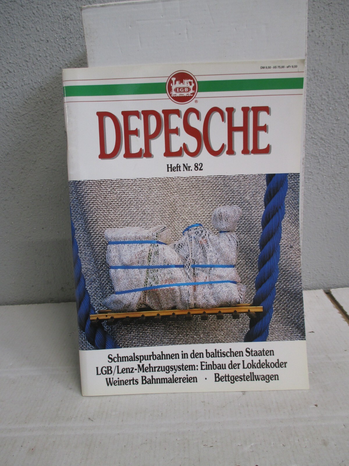 LGB Depesche Helt Nr.82 Schmalspurbahnen WZ9848