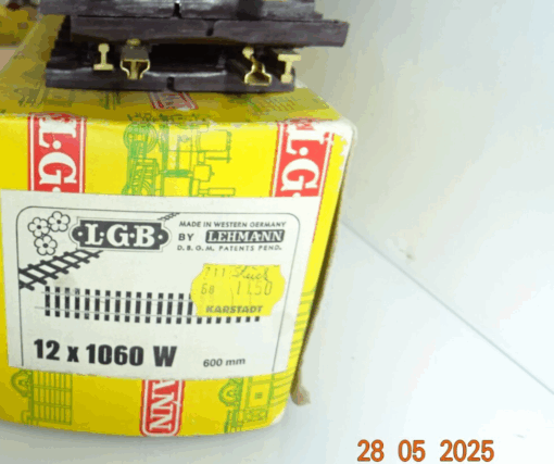 LGB Spur G 1060 Gerades Gleis 600 mm 12 Stück siehe Foto in OVP CK8583 – Bild 5