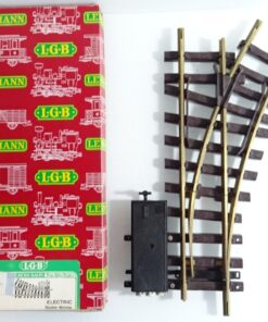 LGB Spur G 1200 1205 Weiche rechts mit Antrieb siehe Foto in OVP CK8075