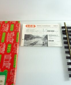 LGB Spur G 1200 1205 Weiche rechts mit Antrieb siehe Foto in OVP PK 6