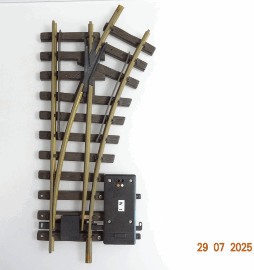 LGB Spur G 1205 Weiche rechts mit Antrieb siehe Foto in OVP PK92 – Bild 4