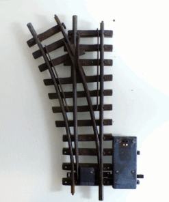 LGB Spur G 1210 1215 Weiche links mit Antrieb siehe Foto PK2329 o.