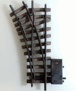 LGB Spur G 1210 Weiche links mit Antrieb siehe Foto PK2333 o.