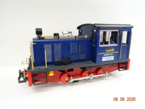 LGB Spur G 2062 Werks-Diesellok No.1 Ludwig-Gross-Betrieb Top in OVP JL2208