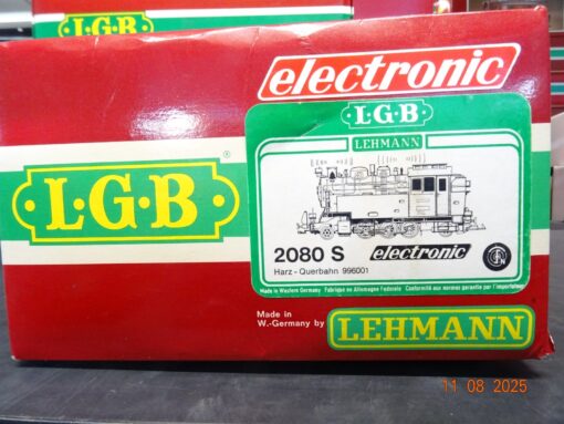 LGB Spur G 2080S Dampflok BR 99 6001 Harz-Querbahn der DR in OVP JL2244 – Bild 5