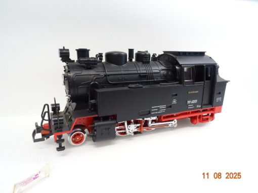 LGB Spur G 2080S Dampflok BR 99 6001 Harz-Querbahn der DR in OVP JL2244