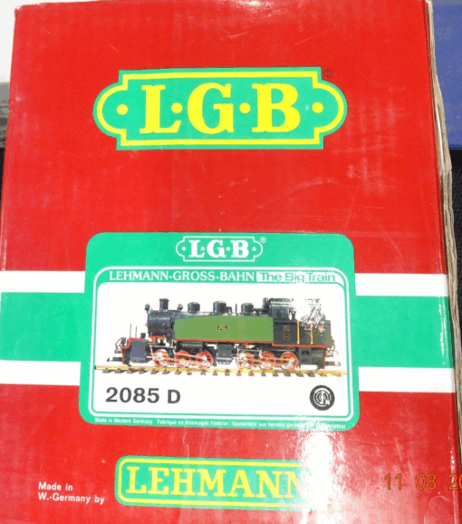 LGB Spur G 2085D Dampflok Mallet SEG 104 in OVP JL2258 – Bild 9