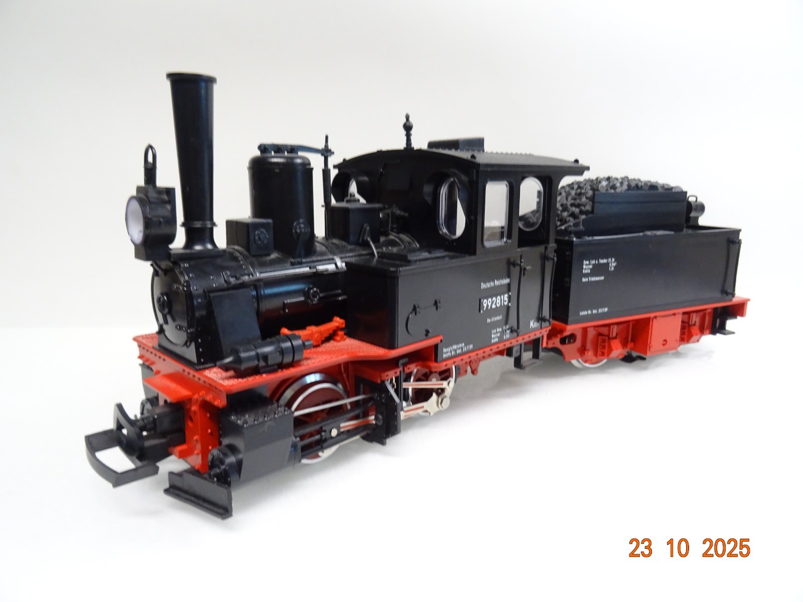 LGB Spur G 22150 Dampflok BR 99 2815 der DR in OVP JL3812 – Bild 3