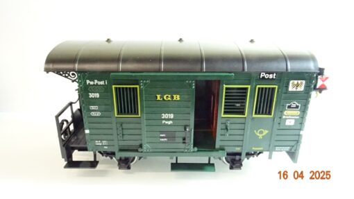LGB Spur G 3019 Post Gepäckwagen mit Schlusslicht siehe Foto in EVP CK7571 – Bild 3