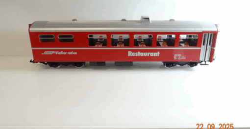 LGB Spur G 30680 RhB Restaurant Speisewagen rot siehe Foto in OVP PK1041