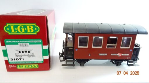 LGB Spur G 3107 1 Zillertalbahn 2. Klasse in OVP CK7320