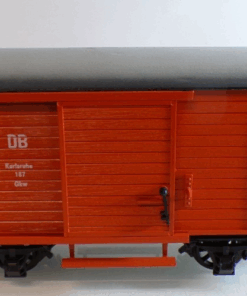 LGB Spur G 4035 Gedeckter Wagen Braun mit Beleuchtung siehe Foto in OVP PK2359