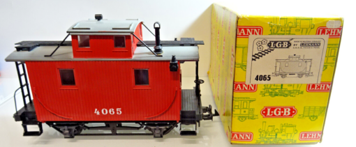 LGB Spur G 4065 US Güterzug-Begleitwagen Caboose in OVP CK1262