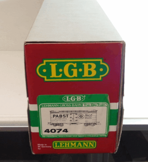 LGB Spur G 4074 US Kühlwagen U.R.T.C 91021 Pabst Milwaukee in OVP PK1436 – Bild 6