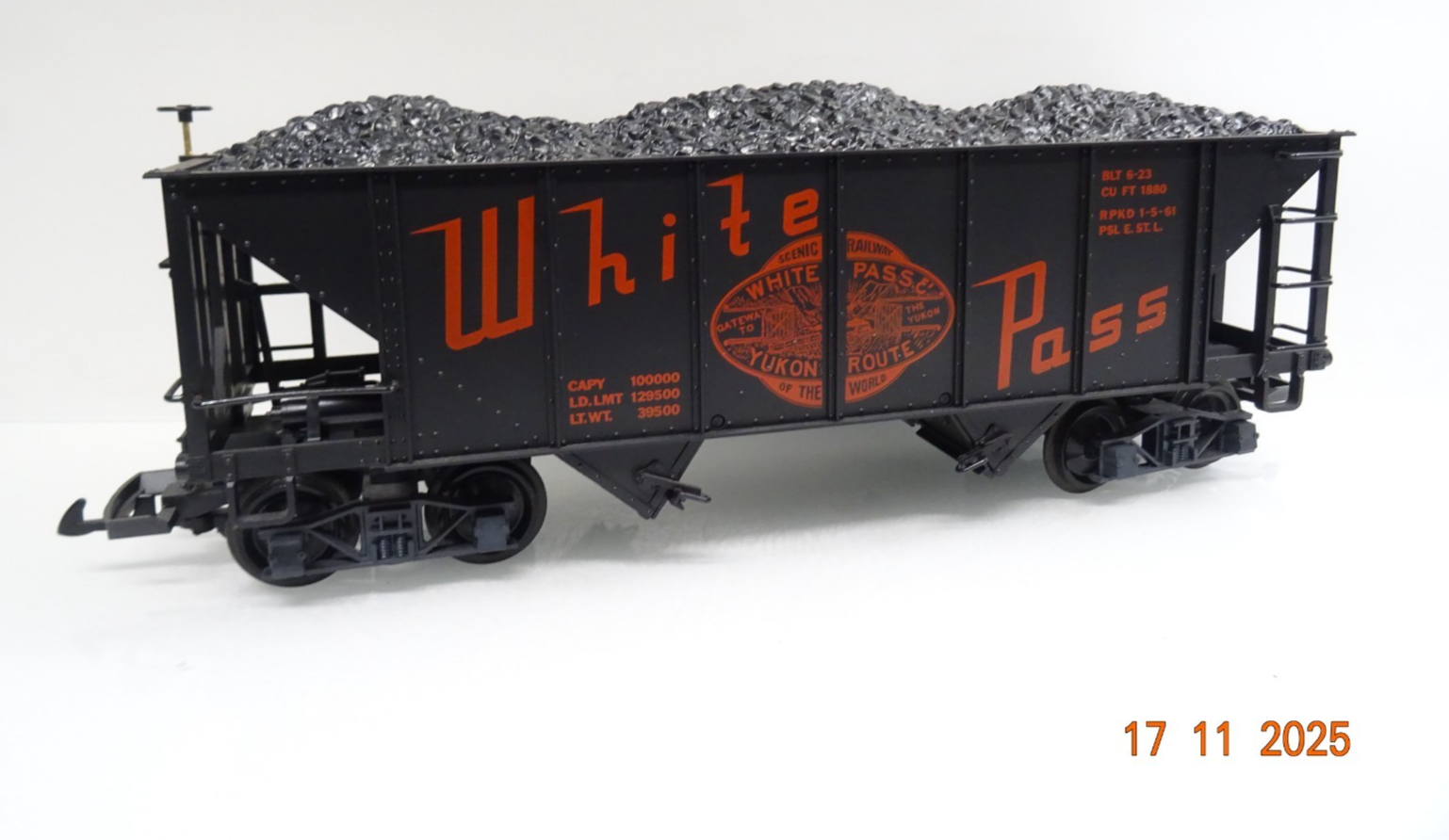 LGB Spur G 4076-W02 Schüttgutwagen White Pass in OVP JL4539