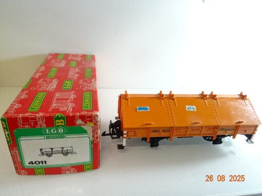 LGB Spur G 4111 Klappdeckelwagen orange siehe Foto in OVP PK812